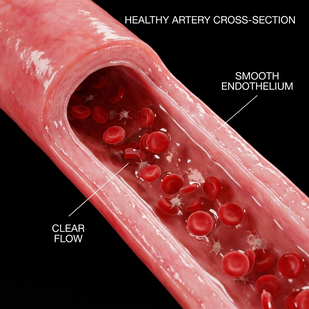 Breaks down arterial plaque