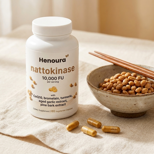 Henoura Nattokinase — 10,000 FU Extra Strength