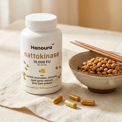 Henoura Nattokinase — 10,000 FU Extra Strength