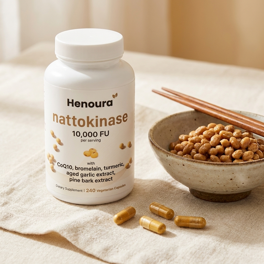Henoura Nattokinase — 10,000 FU Extra Strength